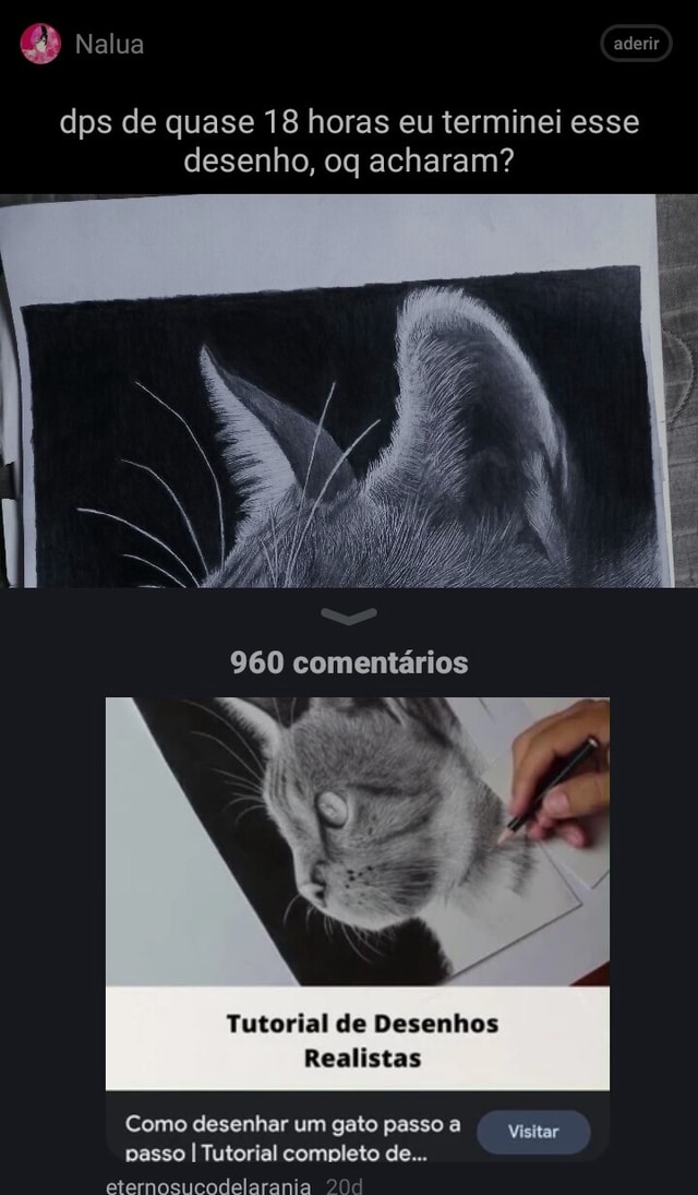 Como Desenhar um Gato Passo a Passo (Tutorial Completo)