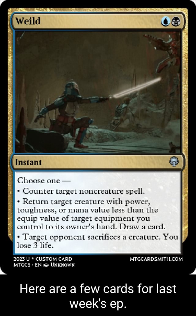 Instant Choose one - Counter target noncreature spell. Return target ...