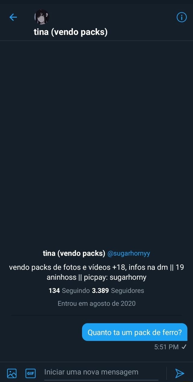 Tina (vendo packs) tina (vendo packs) sugarhornyy vendo packs de