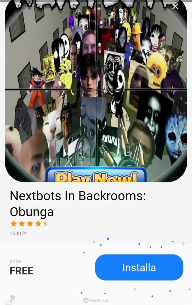 About: Nextbots In Backrooms: Obunga (Google Play version)