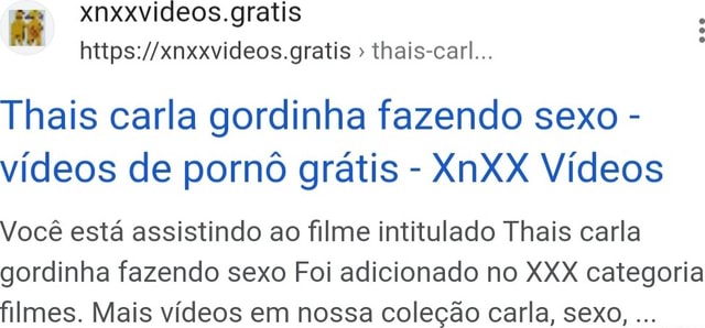 Xnxxvideos.gratis thais-carl... Thais carla gordinha fazendo sexo