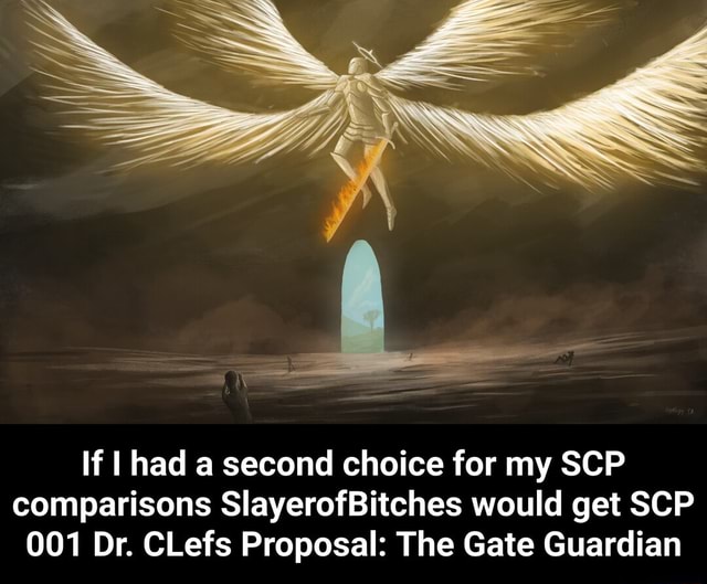 SCP-001 - The Gate Guardian [Dr. Clef's Proposal]