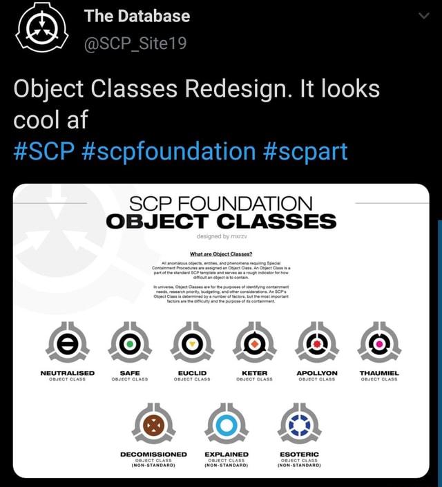 RPC Object Classes, SCP Foundation