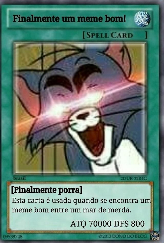 Meu Cardgame, o Battle Memes Brasil, um jogo baseado em memes, com