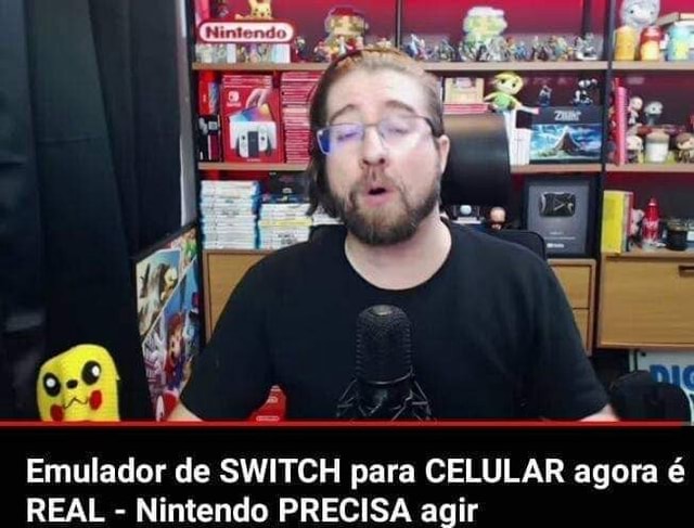 Emulador de SWITCH para CELULAR agora é REAL - Nintendo PRECISA agir 