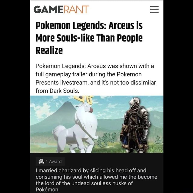 Legends: Arceus and More!