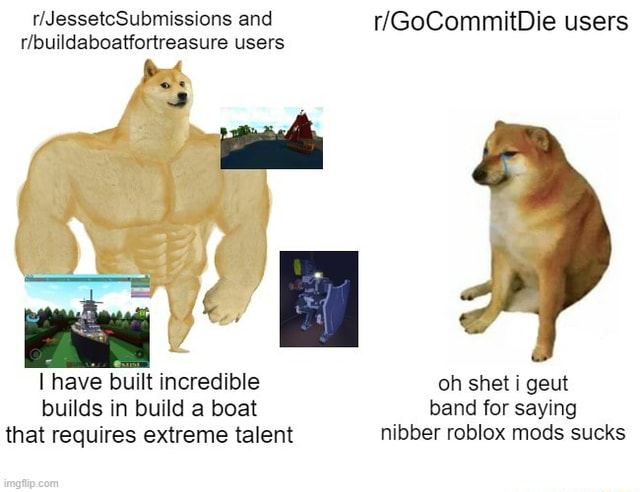 AVERAGE IMGFLIP ROBLOX MEME : r/GoCommitDie