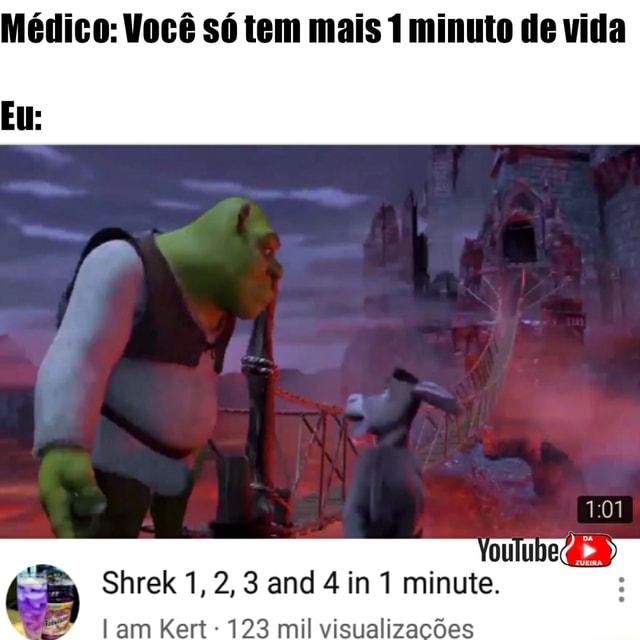 Shrek Dançando ao som de A Grande Familia 10 HORAS Médico- Você só tem 10  horas de vida. [aim - Médico- Você só tem 10 horas de vida. Eu: - iFunny  Brazil