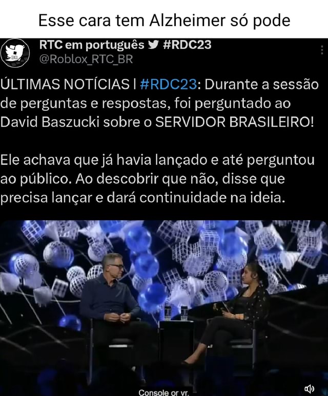 RTC em português