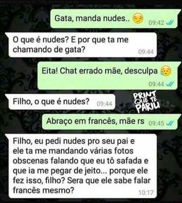 Quais etapas posso seguir se meu filho enviar um nude? Assuntos da