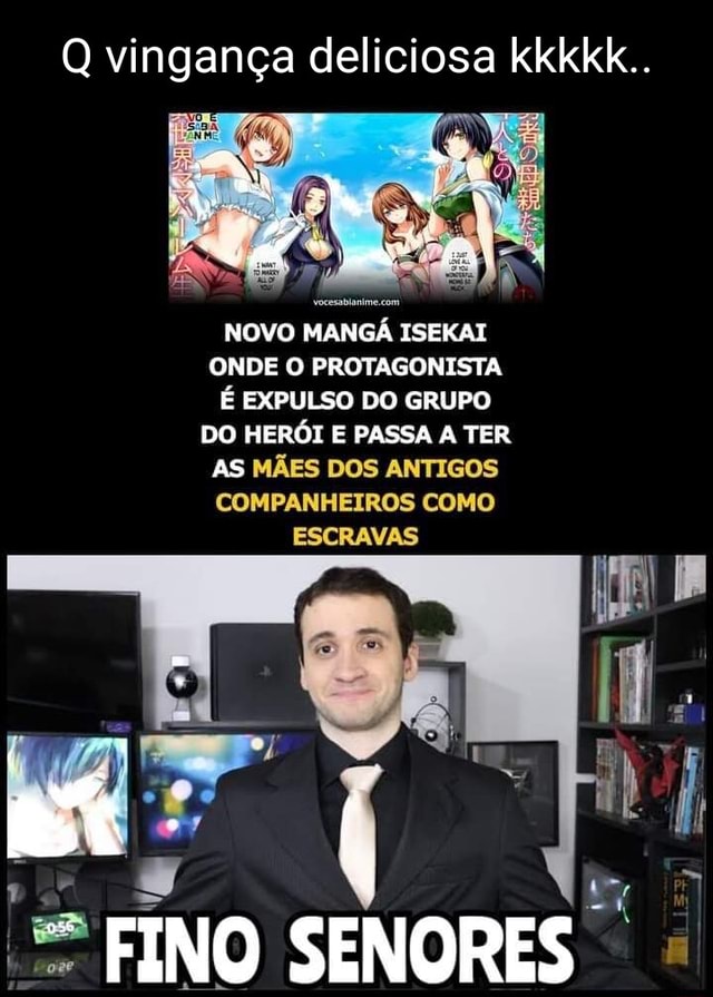 ISEKAI AONDE o PROTA pega as MÃES dos seus AMIGOS?! 