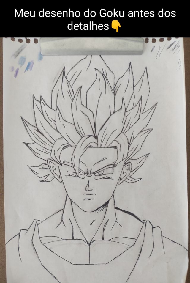 Mo quarto desenho: Goku ultra instinto completo - iFunny Brazil