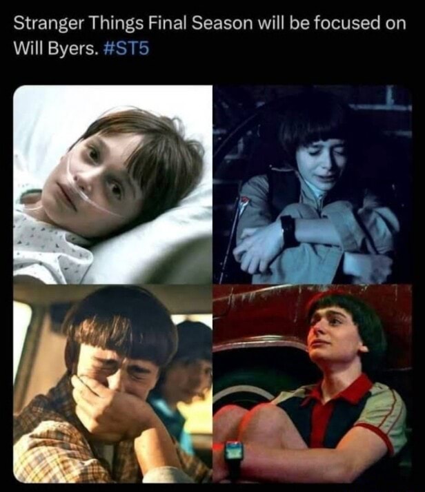 Will byers en la segunda temporada - Stranger Things memes