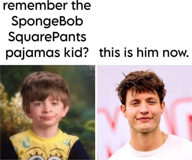 Spongebob 2025 pajama boy