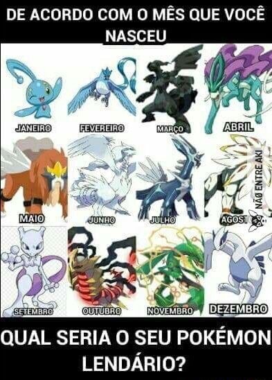 Quem você seria em Pokémon