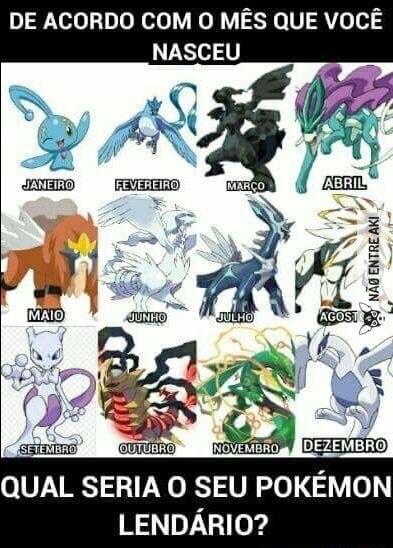 Você seria que tipo de Pokemon?