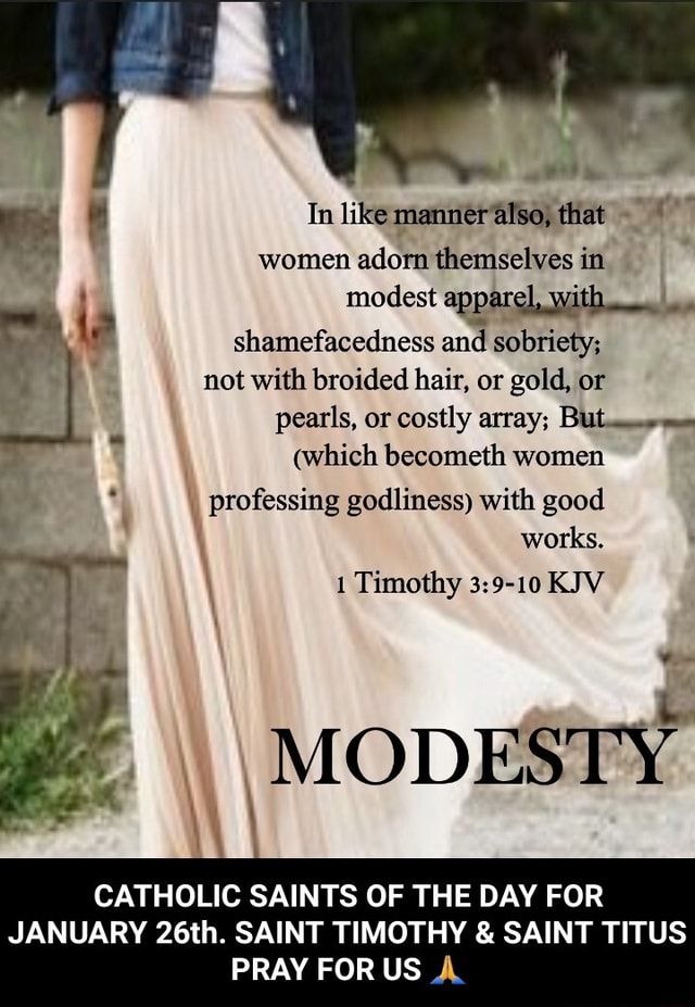 Modest 2025 apparel kjv