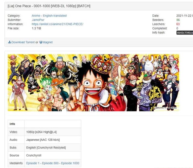 Site para baixar animes torrent