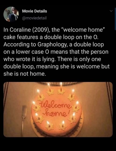 Coraline Jones Photo Cake