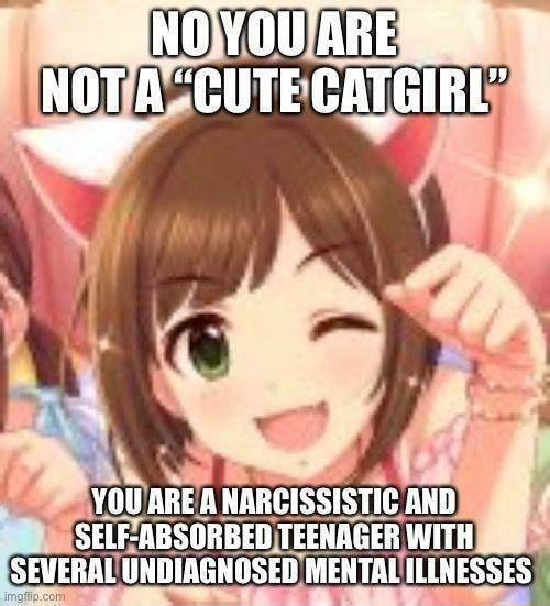 cute anime catgirls meme - Imgflip