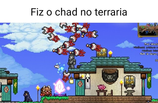 TERRARIA FAZENDO REFERÊNCIAS A TRADUÇÃO: SIM, OURO É MAIS RESISTENTE QUE  FERRO. OQUE ESTÃO ENSINANDO AOS HUMANOS HOJE EM DIA? - iFunny Brazil