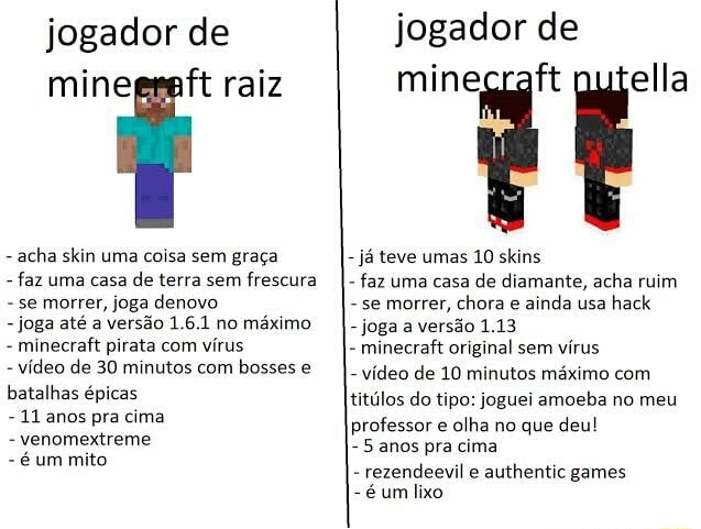 Authentic Games - Olha como seria o minecraft na vida real ou com