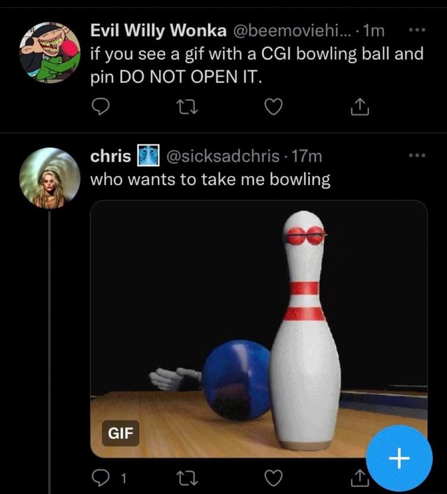 Bowling Ball Gif meme on Make a GIF
