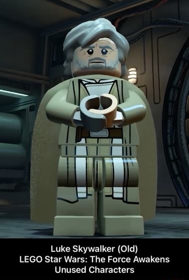 Lego star wars the 2024 force awakens luke skywalker