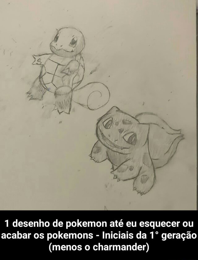 Como desenhar o CHARMANDER [Pokémon]