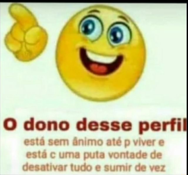 Dona desse perfil se encontra triste - iFunny Brazil