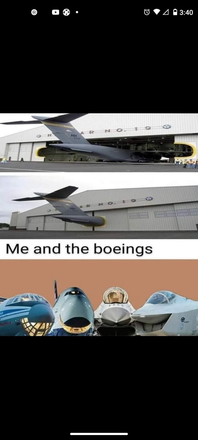 Me and the boeings - iFunny Brazil