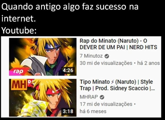 Rap do Minato (Naruto) - O DEVER DE UM PAI