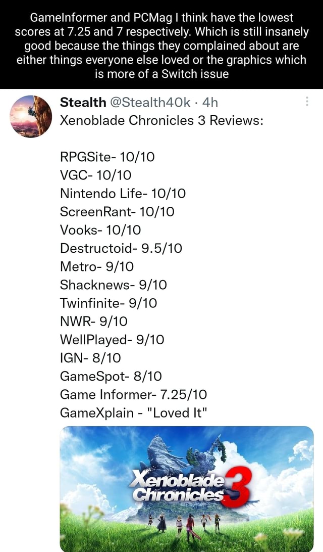 Review: Xenoblade Chronicles 3 – Destructoid