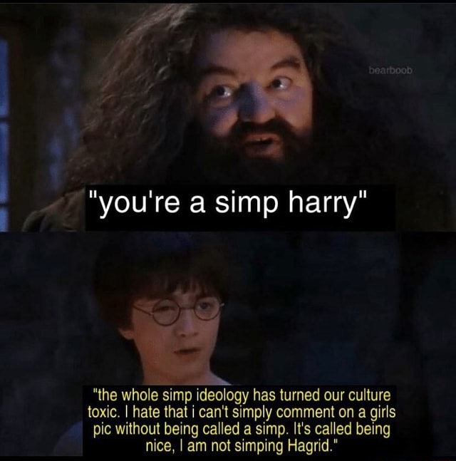 Welcome to the Harrymations simp community! by Peytahrixium on