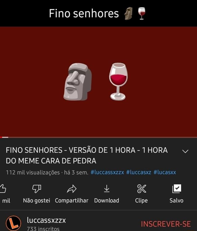 Fino senhores - iFunny Brazil