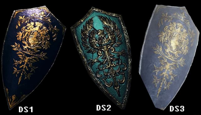 In Game Screenshots Of Shields In The Dark Souls Trilogy Each Was   Cfa0e3d3278a239aba36b70354c7218edfa34174d5840c669f5a77b286886b82 1 