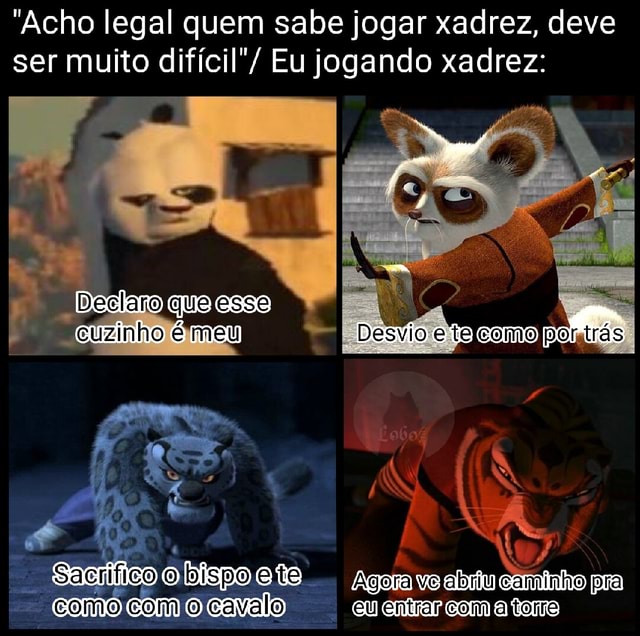 Você sabe jogar xadrez?