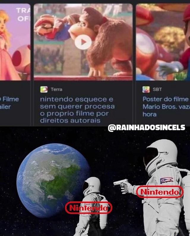 Poster do filme de Super Mario Bros. vaza antes da hora - SBT