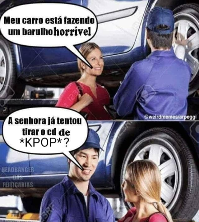 Oxe, meu meme da minha antiga conta apareceu no Google Carro