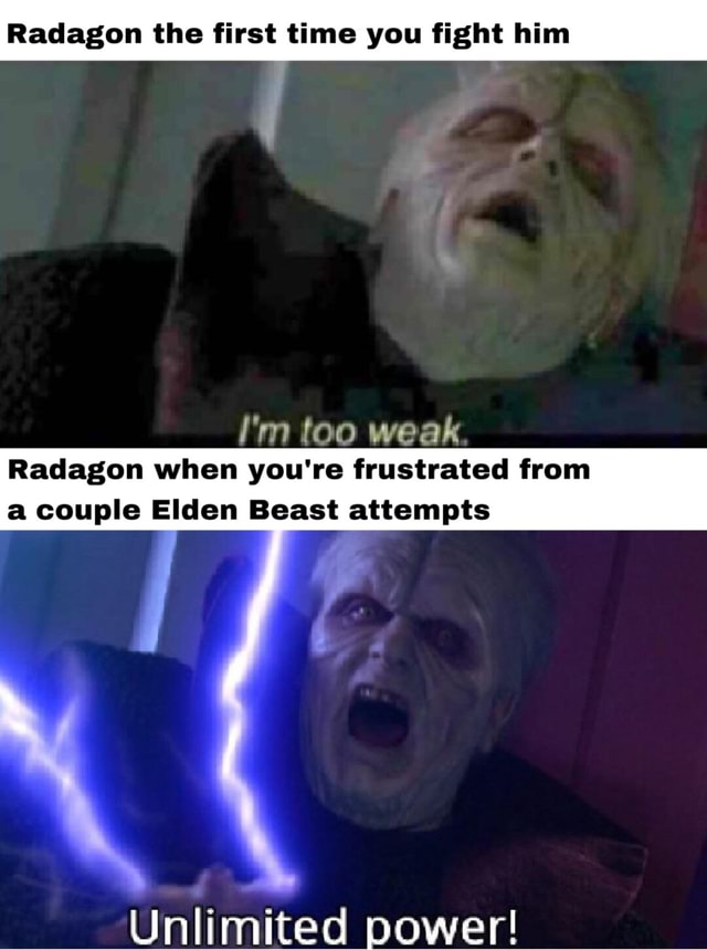 What is Radagons weakness?