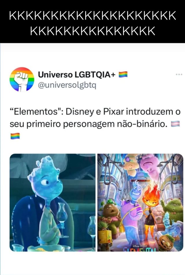 Disney cria o primeiro personagem não binário