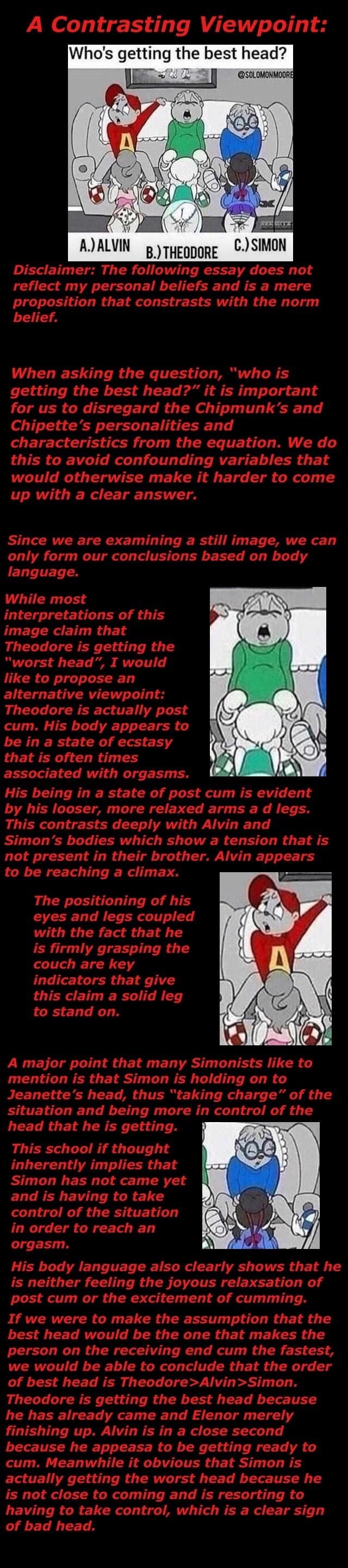Alvin and the chipmunks head meme