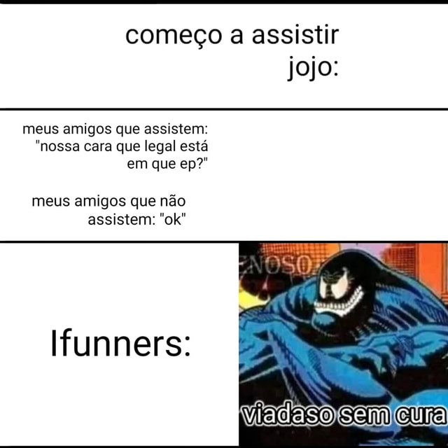 petição para cazum assistir JOJO