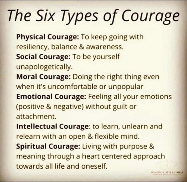 Bravery VS Courage: 6 Types Of Courage To Know