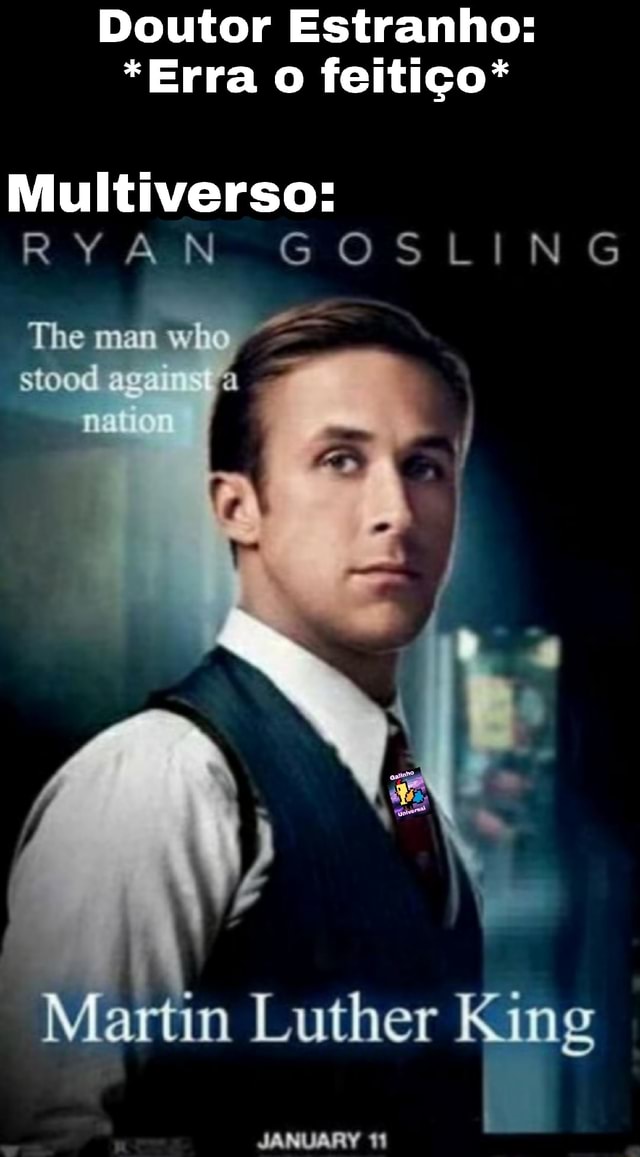 Doutor Estranho  Ryan Gosling quase viveu o mago supremo; confira as artes  - NerdBunker