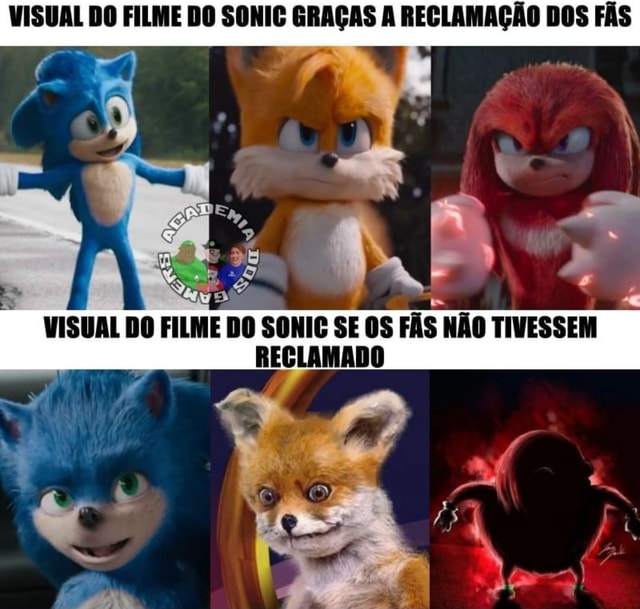 Depois de avalanche de reclamações, visual do Sonic é mudado para