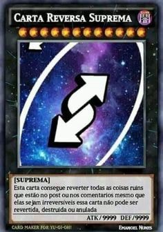 carta do uno do reverso