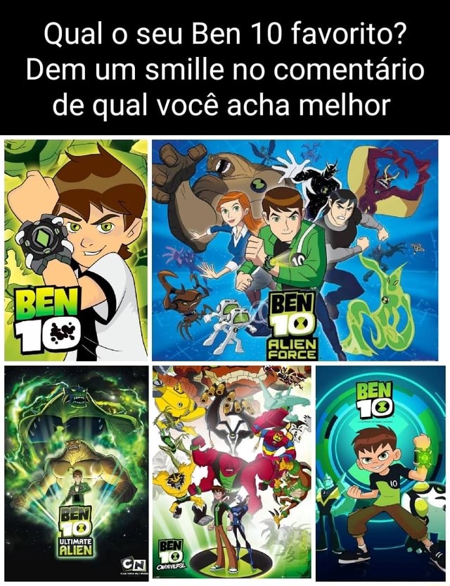 Que alienigena voce e no ben 10