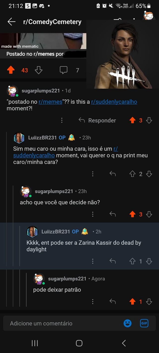 Dois em um : r/suddenlycaralho