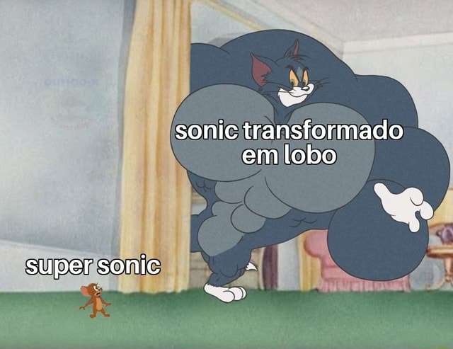 Sonic transformado em lobo super sonic - iFunny Brazil